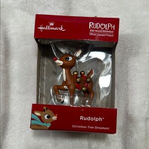 Hallmark Red Box Rudolf ornament!